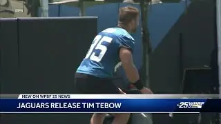 Jacksonville Jaguars release Tim Tebow