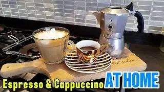 How to Make Espresso and Cappuccino with Brikka 2 Cup | Italian Coffee at Home