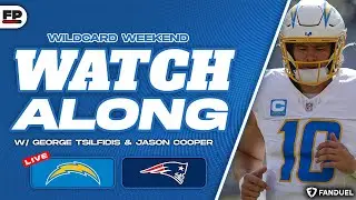 L.A. Chargers vs New England Patriots - NFL Playoffs Watch Along | Presented By FanDuel
