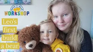 TODDLERS FIRST TRIP TO BUILD A BEAR / DITL OF FAMILY OF 3
