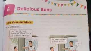 Class V English. chapter 6. Delicious Bun.. Question Answers (New Learning to communicate)