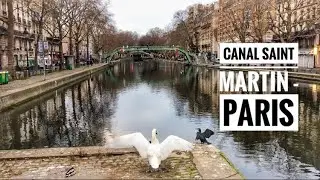 Canal Saint Martin - Walk in Paris 10&egrave;me