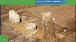 Pillars from 7th-Century BC Temple Discovered Under the &lsquo;Mound of the Pharaohs&rsquo;