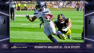 KENNETH WALKER III DROPPED THE HAMMER ON PITTSBURGH: SEAHAWKS OFFENSE FILM STUDY #seahawks
