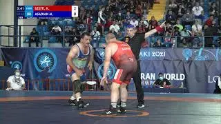 Qual. GR - 88 kg: K. SZEITL (HUN) v. M. ASADIAN (IRI)