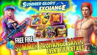 Summer exchange party in free fire // Beach party event full details // #wemakegamers //