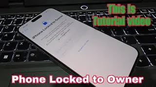 Phone Locked to Owner ? iPhone iCloud Lock Bypass with Shortcuts