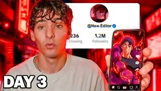 I Tried Creating a Viral TikTok Edit (IN 7 DAYS)