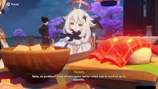 Outing with Ayaka - Archon Quest Inazuma  & Ayaka's story quest Part 12 - Cutscenes