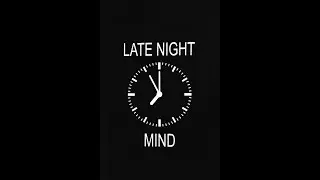 1Hours Brown Noise for Late-Night Thinking (Black Screen)