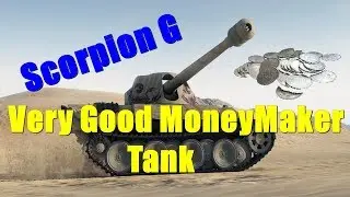 World of Tanks German Premium Tank: Tier 8 - Scorpion G Best MoneyMaker. Patch 9.17.0.3 (Karolin)