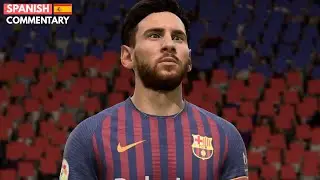 FC Barcelona VS Sevilla FC | SPANISH Commentary [FIFA 19]