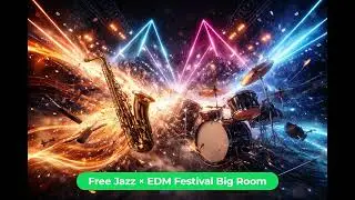 Free Jazz vs EDM Drop &mdash; Suka Duka Manusia (AI Music Experiment)