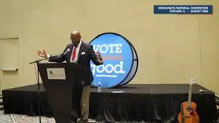 Rev. Dr. Michael Waters at the DNC