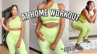 At Home Workout Without Equipment + Stay Productive during Self-Quarantine (Routine for Beginners)