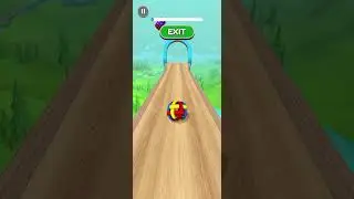 😲😴Going Balls.. Saky3D Rolling Balls game amazing short ISO Android walkthrough Hard Lavel gameplay 
