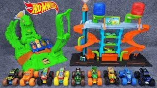 Hot Wheels Collection Unboxing Review ASMR | Hot Wheels City Mega Tower Car Wash