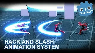 Создание системы анимации для игры Hack and Slash | Godot 4.1