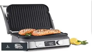 Cuisinart Electric Griddler FIVE Countertop Grill Enjoy 5 in 1 Functions Including Panini