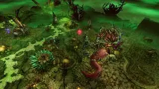 Warhammer 40 000  Chaos Gate   Daemonhunters - the final mission, taking down Mortarion