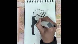 Cute and easy barbie doll drawing and colouring #art #artandcraft #cocomelon #drawing #easydrawing 