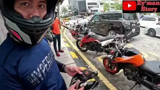 Test Ride Motorcycle KTM Duke 790cc at KTM Premium Kuala Lumpur