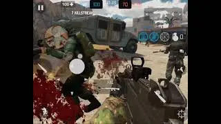 Bullet Force Gameplay But it The Outpost Map 14v14 Ai Bots