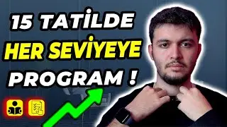 15 TATİLDE FARK AT ! 3 ÜCRETSİZ SAĞLAM 15 TATİL KAMPI !🔥 | #yks