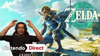 JoAfterWork REACTION | Legend of Zelda: Tears of The Kingdom | Nintendo Direct 2.08.2023
