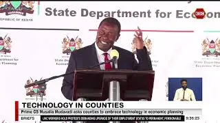 Mudavadi asks counties to embrace technology in economic planning