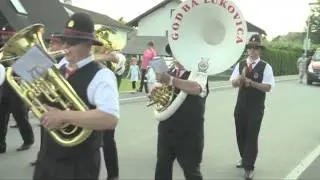 Parada ob 15 letnici Godbe Lukovica