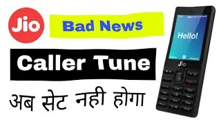 Jio Bad News | Caller tune off