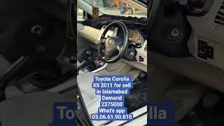 Toyota Corolla Xli 2011 sell in Islamabad
