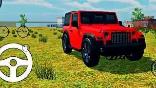 Mahindra Thar 🚗#3ddrivingclass #3dcomedy #dj #4x4 #truck #driving #gamingvideos