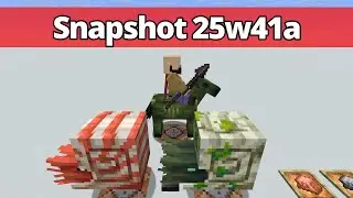 Snapshot 25w41a &ndash; Nautilos, lanza, caballo zombie, nueva configuraci&oacute;n gr&aacute;fica y m&aacute;s