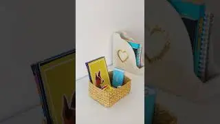 Organize your work from home desk | #vaaree #deskorganization #shorts