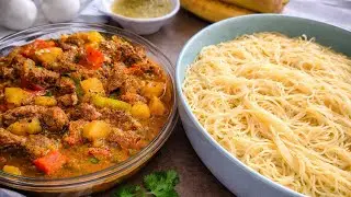 Somali-Style Pasta with Rich Spiced Sauce