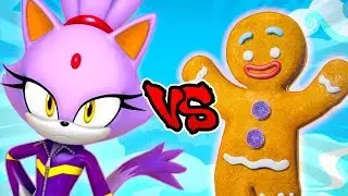 Blaze the Cat Vs Gingerbread man - Epic Battle - Left 4 dead 2 Gameplay (Left 4 dead 2 Custom Mod)