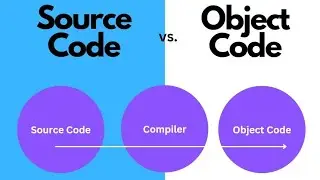 Difference between Source code and Object code