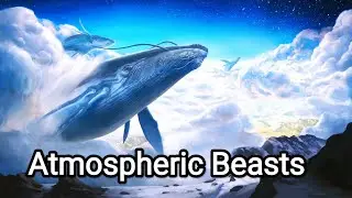 Atmospheric Beasts: Giant Creatures Flying in the Sky