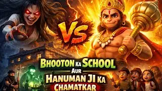 BHOOTON KA SCHOOL 😱 | HANUMAN JI KA AISA CHAMATKAR KI SAB DAR KE BHAG GAYE 🔥