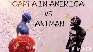 Captain America vs antman | stop motion animation | HQ STUDIOS17 