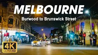 Burwood to Brunswick Street, Fitzroy via Eastern M3 Freeway