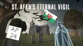 Is The Bishop of Builth Wells Buried Here? Whispers of the Chwefru: St Afan's Church by Drone. 
