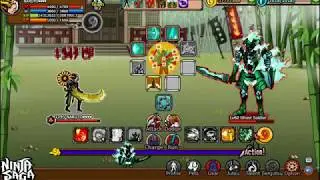 Ninja Saga | World's Fastest Killing Ghost Soldier Lv. 60 Eudmon Record (Guide how to)