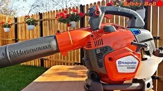 Husqvarna 525BX - UNBOXING + montare Suflanta / Refulator
