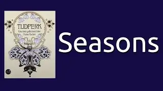 Coloring Book Flip Through: Seasons by Hanna Karlzon (Tijdperk)
