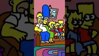 The Simpsons fan-made couch gag #thesimpsons #fanmade