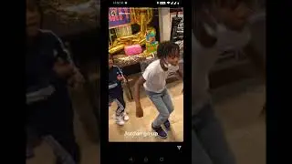 offset celebrating kids birthday party | offset Instagram video | 2020