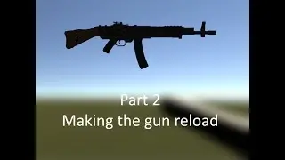 [Unity3D] Shooting for Beginner - Ammo System & Reloading (Script in the description) [Part 2] [HD]